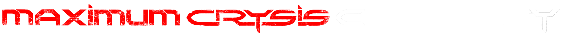 Maximum Crysis Community Logo